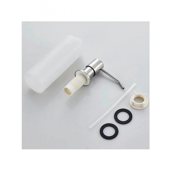 Дозатор для кухонной мойки LEDEME L405-1 врезной сатин 