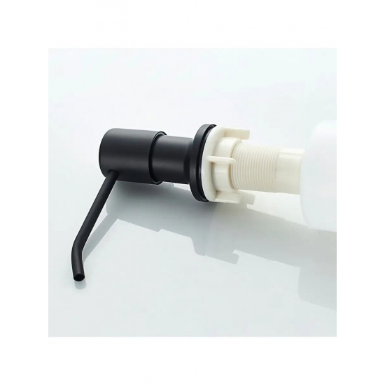 Дозатор для кухонной мойки LEDEME L405F врезной черный 