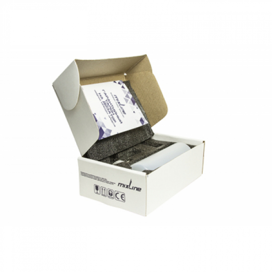 Дозатор для кухонной мойки MIXLINE ML-D02 черный (308) 330 мл