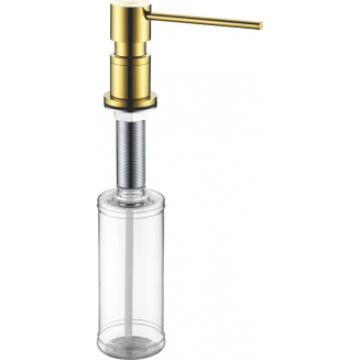 Дозатор для кухонной мойки PAULMARK Kraft D003-G, золото