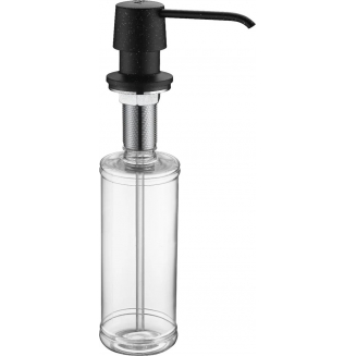 Дозатор для кухонной мойки PAULMARK Sauber D001-418, черный металлик