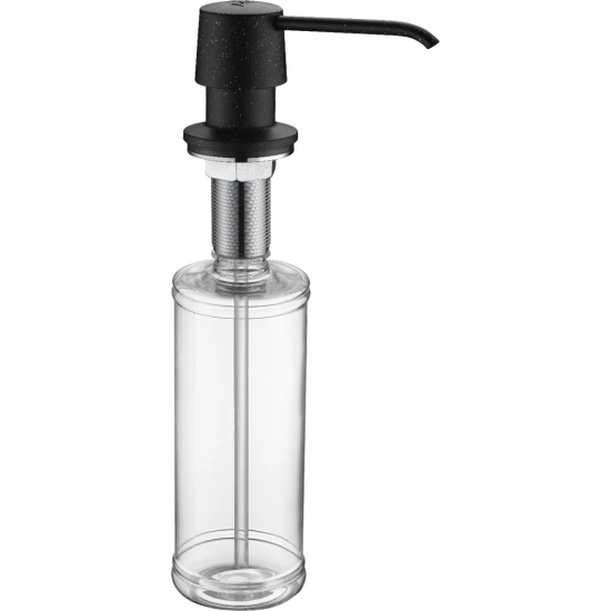 Дозатор для кухонной мойки PAULMARK Sauber D001-418, черный металлик