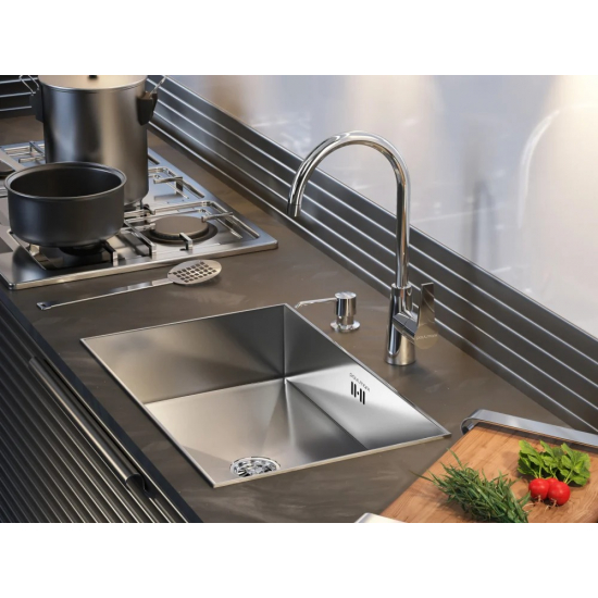 Дозатор для кухонной мойки PAULMARK Sauber D001-CR, хром