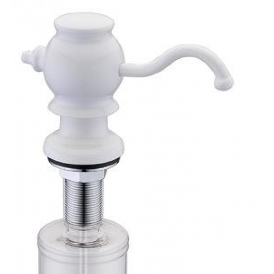 Дозатор для кухонной мойки ZORG ZR-24 белый