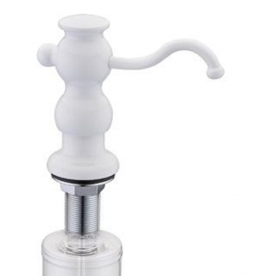 Дозатор для кухонной мойки ZORG ZR-25 белый