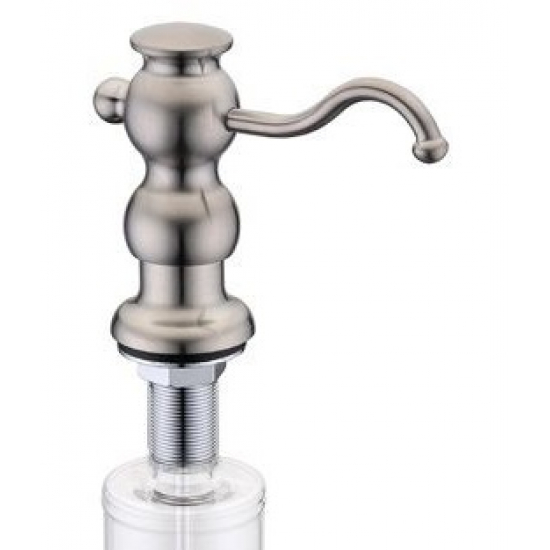 Дозатор для кухонной мойки ZORG ZR-25 сталь