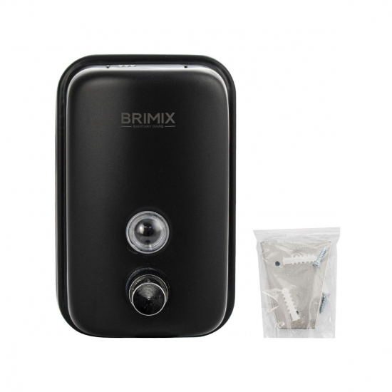 Дозатор для мыла BRIMIX 6181 500мл чёрный