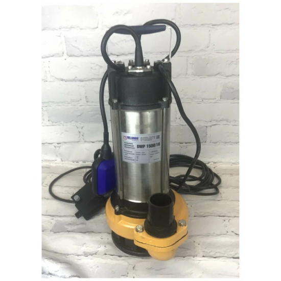 Дренажный насос BELAMOS DWP 1500/18 кабель 10 метров