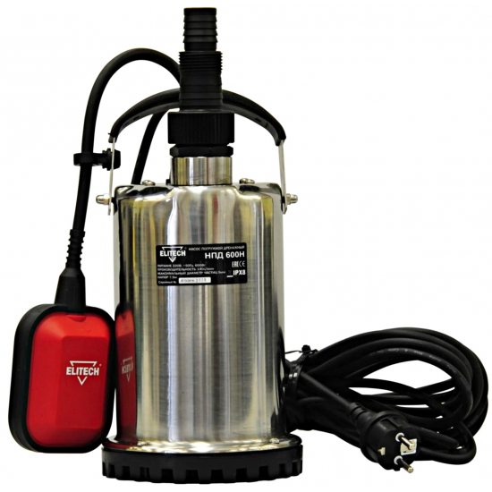 Дренажный насос ELITECH НПД 600Н (E0802.005.00)