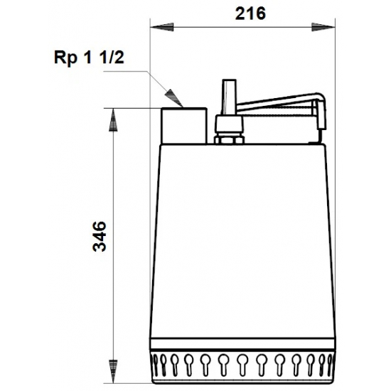 Дренажный насос GRUNDFOS UNILIFT AP 12.40.08.1