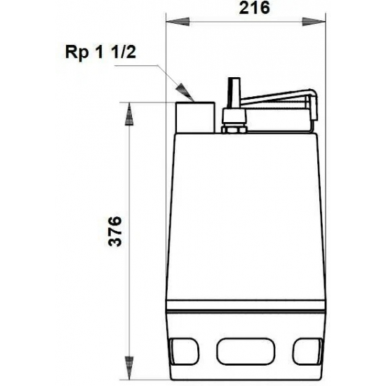 Дренажный насос GRUNDFOS UNILIFT AP 35.40.06.1.V