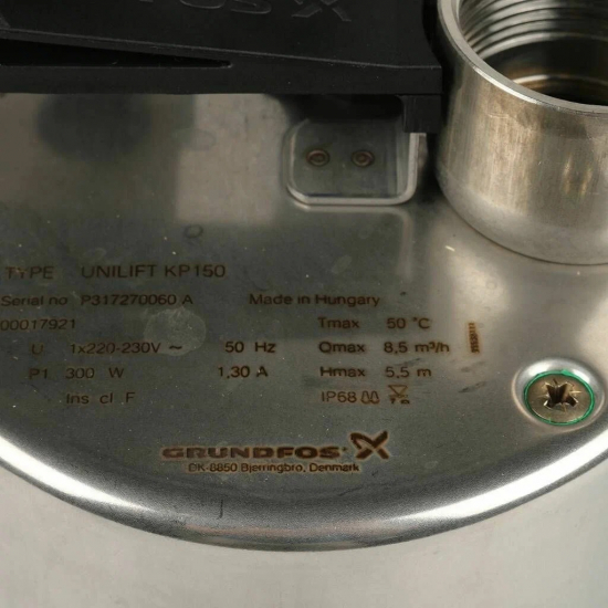Дренажный насос GRUNDFOS UNILIFT KP 150-AV1