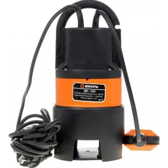 Дренажный насос ВИХРЬ ДН -350 68/2/8