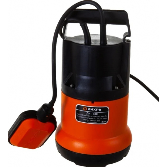 Дренажный насос ВИХРЬ ДН -400 68/2/1