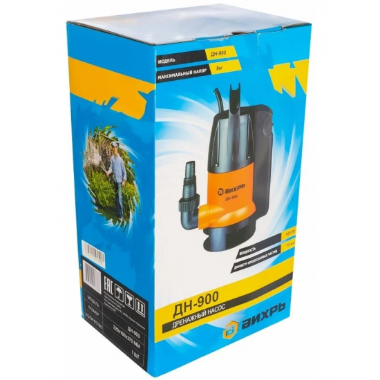 Дренажный насос ВИХРЬ ДН -900 68/2/3