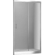 Душевая дверь в нишу AQUANET Alfa NAA6121 150x200 стекло прозрачное, профиль хром