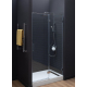 Душевая дверь в нишу AQUANET Beta NWD6221 120x200 L левая стекло прозрачное, профиль хром