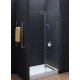 Душевая дверь в нишу AQUANET Beta NWD6221 120x200 L левая стекло прозрачное, профиль хром