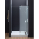 Душевая дверь в нишу AQUANET Beta NWD6221 120x200 L левая стекло прозрачное, профиль хром