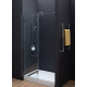 Душевая дверь в нишу AQUANET Beta NWD6221 120x200 R правая стекло прозрачное, профиль хром 