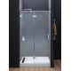 Душевая дверь в нишу AQUANET Beta NWD6221 120x200 R правая стекло прозрачное, профиль хром 