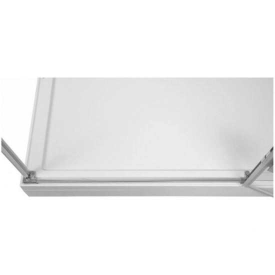 Душевая дверь в нишу AQUANET Beta NWD6221 140x200 L левая стекло прозрачное, профиль хром