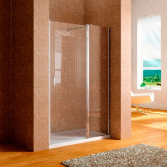 Душевая дверь в нишу AQUANET Cinetic AE12-N-120H190U-CT 120x190 стекло прозрачное, профиль хром
