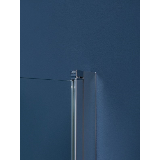 Душевая дверь в нишу AQUANET Cinetic AE12-N-120H190U-CT 120x190 стекло прозрачное, профиль хром