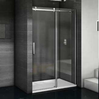 Душевая дверь в нишу BAS Good door Galaxy WTW-150-C-CH 150x195 стекло прозрачное, профиль хром