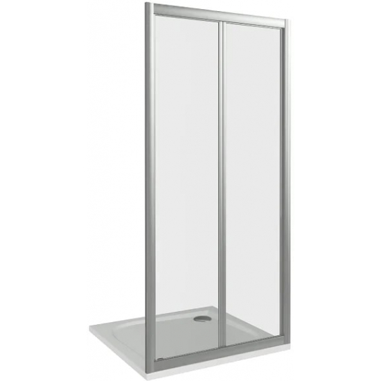 Душевая дверь в нишу BAS Good door Infinity SD-80-C-CH 80x185 стекло прозрачное, профиль хром