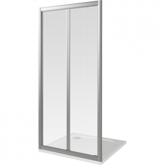 Душевая дверь в нишу BAS Good door Infinity SD-80-G-CH 80x185 стекло грейп, профиль хром