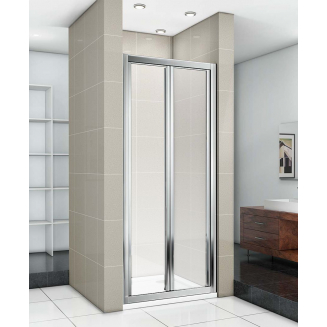 Душевая дверь в нишу BAS Good door Infinity SD-90-G-CH 90x185 стекло грейп, профиль хром