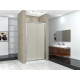 Душевая дверь в нишу BAS Good door Infinity WTW-120-G-CH 120x185 стекло грейп, профиль хром
