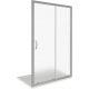 Душевая дверь в нишу BAS Good door Infinity WTW-130-G-CH 130x185 стекло грейп, профиль хром