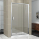 Душевая дверь в нишу BAS Good door Infinity WTW-140-C-CH 140x185 стекло прозрачное, профиль хром