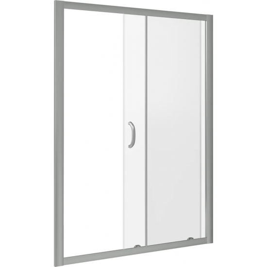 Душевая дверь в нишу BAS Good door Infinity WTW-140-C-CH 140x185 стекло прозрачное, профиль хром