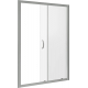 Душевая дверь в нишу BAS Good door Infinity WTW-140-C-CH 140x185 стекло прозрачное, профиль хром