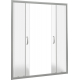 Душевая дверь в нишу BAS Good door Infinity WTW-TD-170-G-CH 170x185 стекло грейп, профиль хром