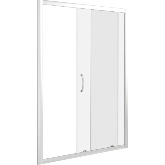 Душевая дверь в нишу BAS Good door Latte WTW-120-C-WE 120x185 стекло прозрачное, профиль хром