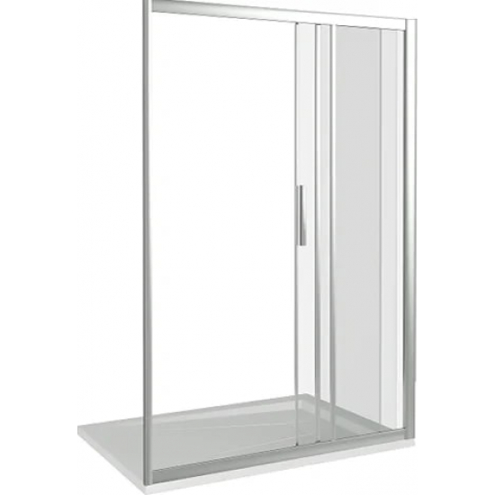 Душевая дверь в нишу BAS Good door Orion WTW-120-C-CH 120x185 стекло прозрачное, профиль хром