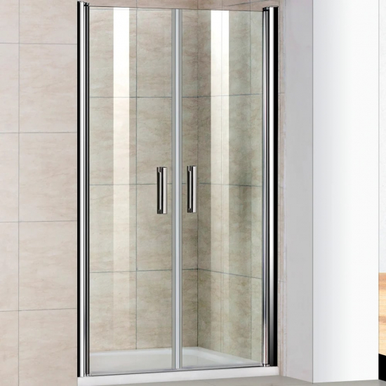 Душевая дверь в нишу BAS Good door Pandora SD-90-C-CH 90x185 стекло прозрачное, профиль хром