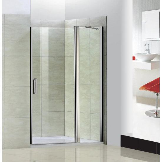 Душевая дверь в нишу BAS Good door Pandora WTW-110-C-CH 110x185 стекло прозрачное, профиль хром