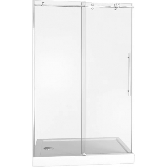 Душевая дверь в нишу BAS Good door Puerta WTW-110-C-CH 110x195 стекло прозрачное, профиль хром