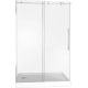 Душевая дверь в нишу BAS Good door Puerta WTW-120-C-CH 120x195 стекло прозрачное, профиль хром