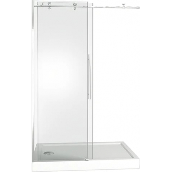 Душевая дверь в нишу BAS Good door Puerta WTW-140-C-CH 140x195 стекло прозрачное, профиль хром