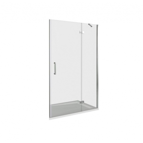 Душевая дверь в нишу BAS Good door Saturn WTW-110-C-CH-R 110x185 стекло прозрачное, профиль хром
