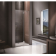 Душевая дверь в нишу BAS Good door Saturn WTW-130-C-CH-R 130x185 стекло прозрачное, профиль хром