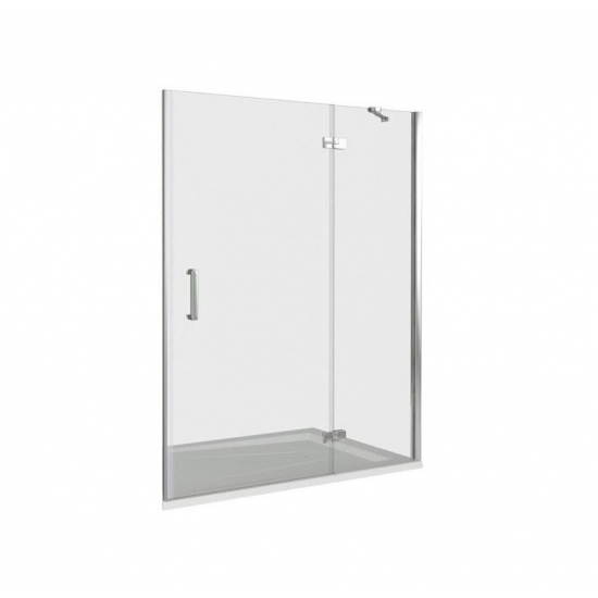 Душевая дверь в нишу BAS Good door Saturn WTW-130-C-CH-R 130x185 стекло прозрачное, профиль хром