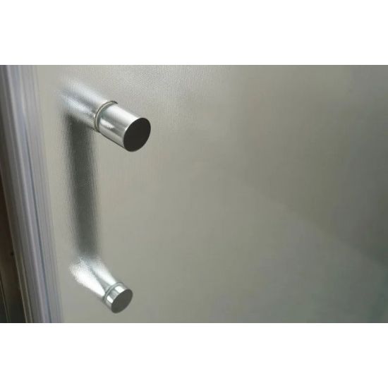 Душевая дверь в нишу BelBagno UNIQUE-BF-1-100/115-C-Cr стекло прозрачное, профиль хром