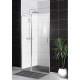 Душевая дверь в нишу BelBagno UNO-B-12-40+70-C-Cr стекло прозрачное, профиль хром